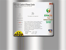 Tablet Screenshot of fitcocardioandfitness.com